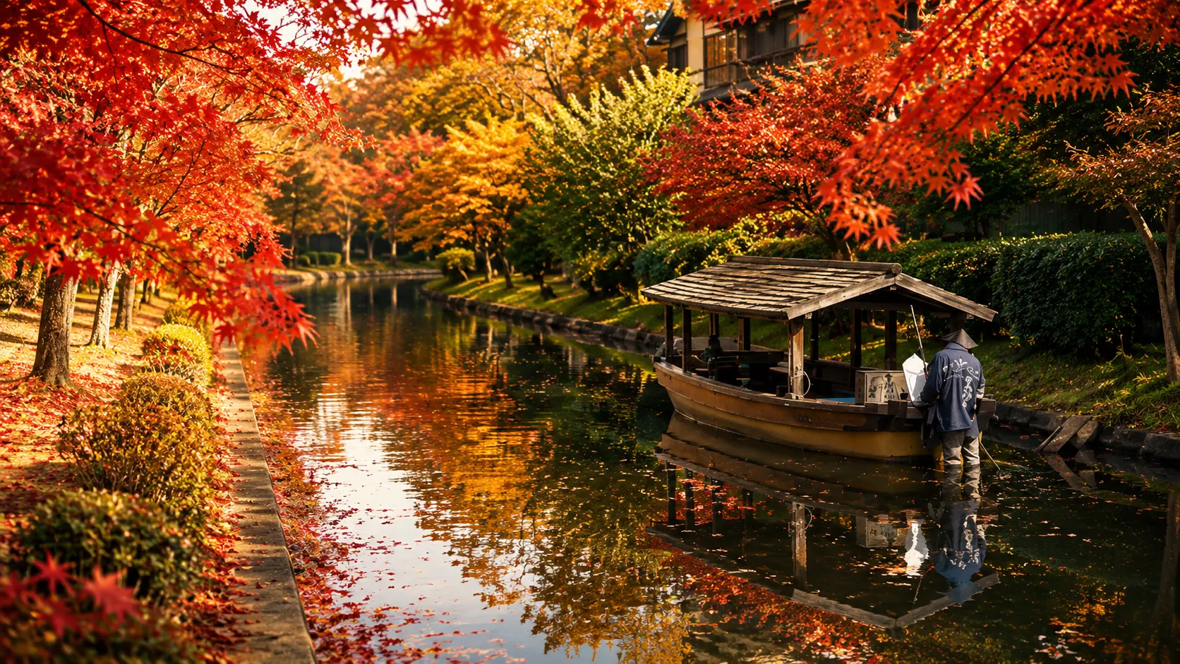 嵐山紅葉・伏見十石舟・京都古寺
